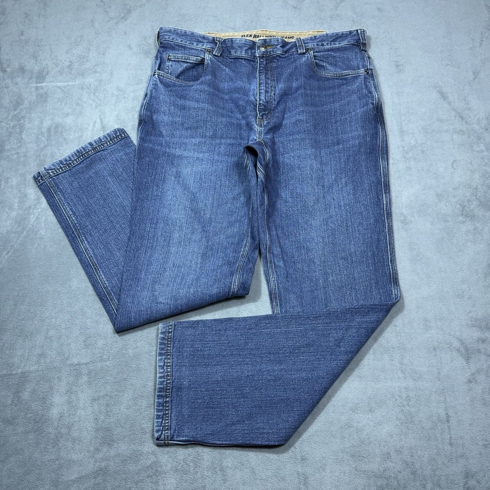 Duluth Trading Jeans Mens 40x34 Flex Ballroom Jean Relaxed Fit Garage Workwear